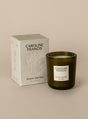 Horizon After Rain botanical luxury candle, eucalyptus cedar and hyacinth, hand poured in Los Angeles, Caroline Francis