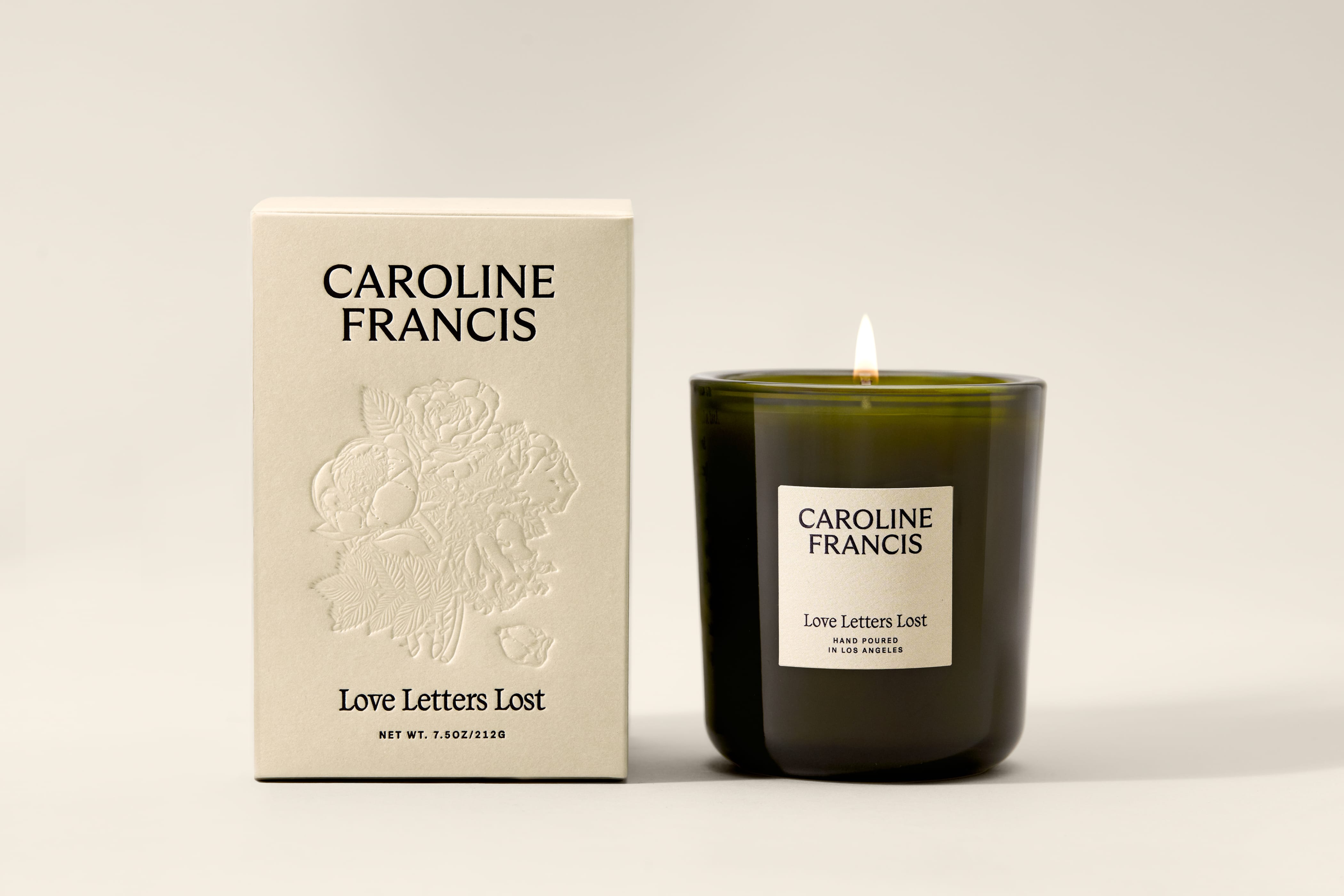 Love Letters Lost | Hand-Poured Coconut Soy Candle | Caroline