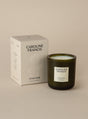 Of The Earth botanical luxury candle, moss cedarwood and juniper, hand poured in Los Angeles, Caroline Francis